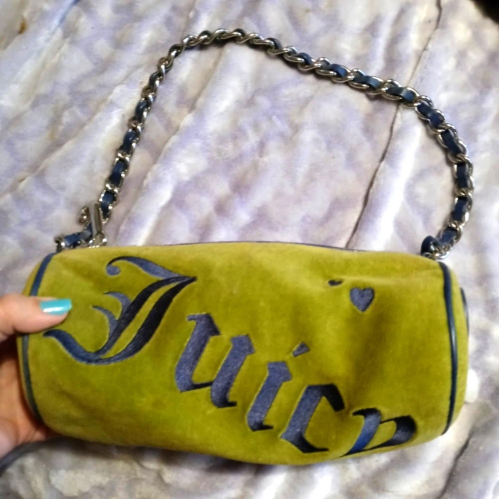 Super rare green Juicy Barrel Bag!! Y2k gem!!